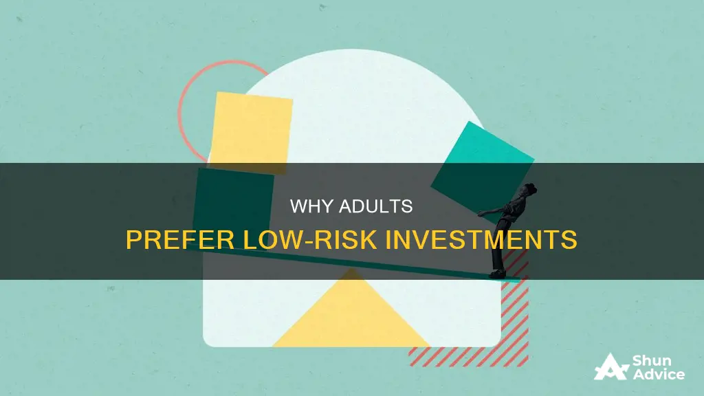 are adults more likely to make low risk investments