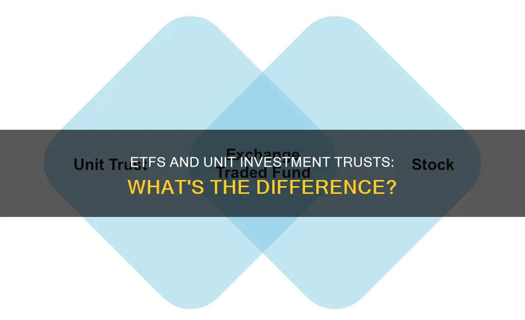 are etfs unit investment trusts