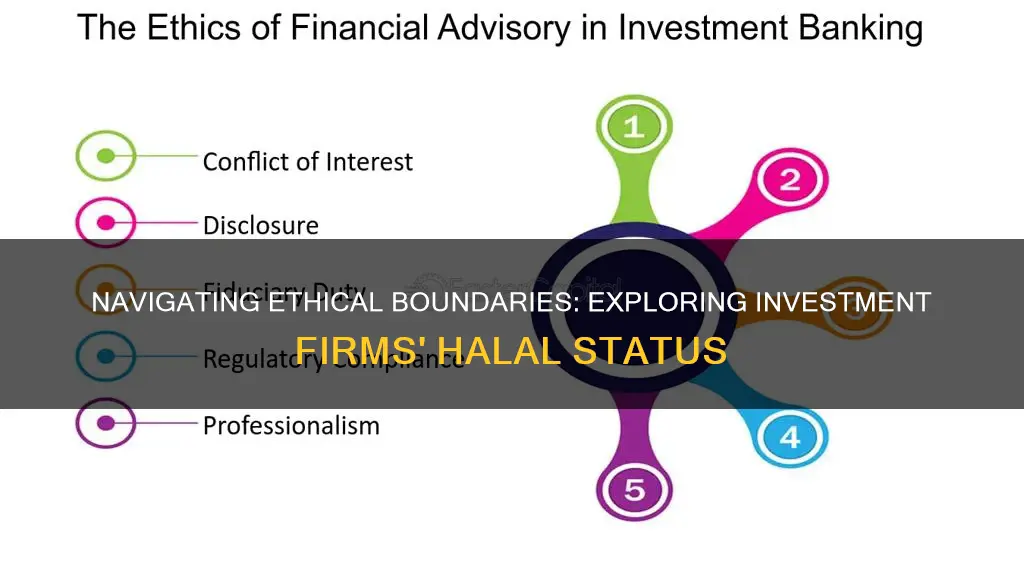 are investment firms haram to work