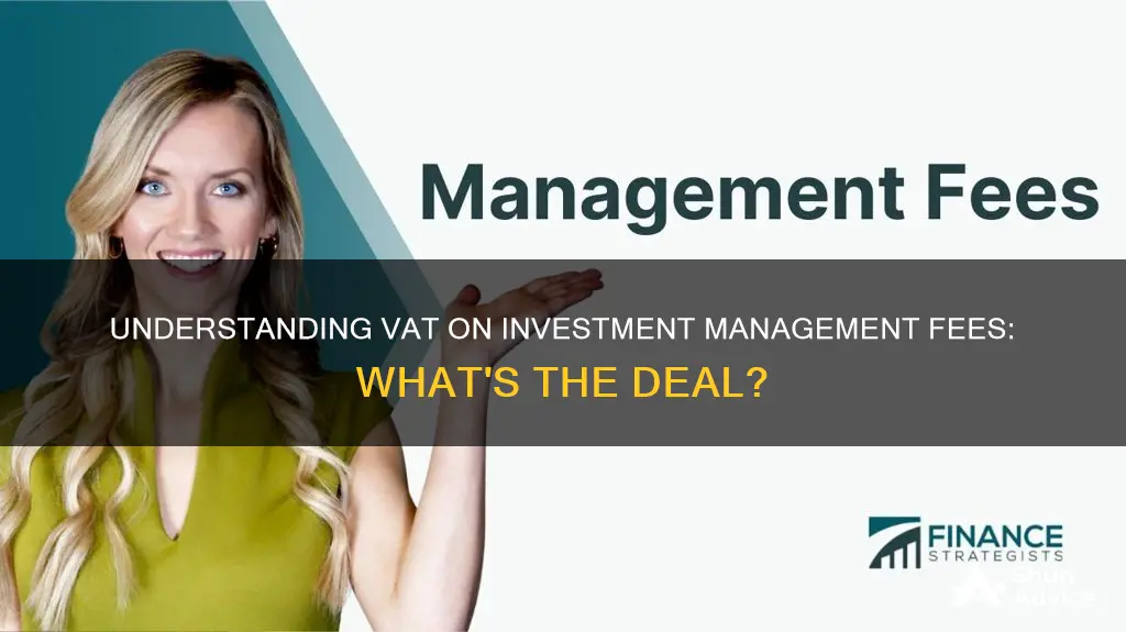 are investment management fees vatable