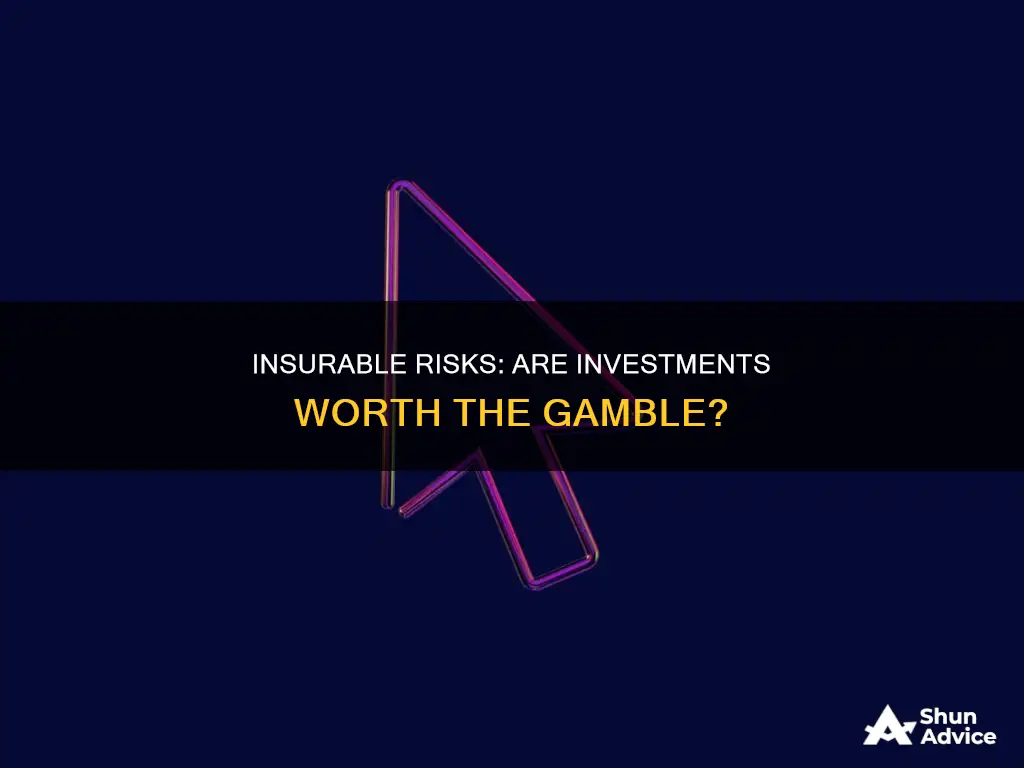 are investments an insurable risk