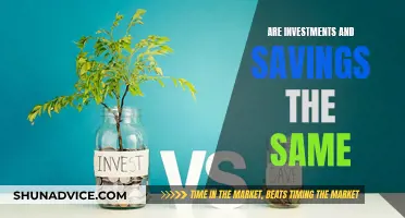 Investments and Savings: Two Sides of the Same Coin?