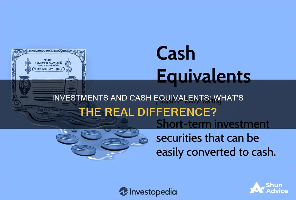 are investments cash equivalents