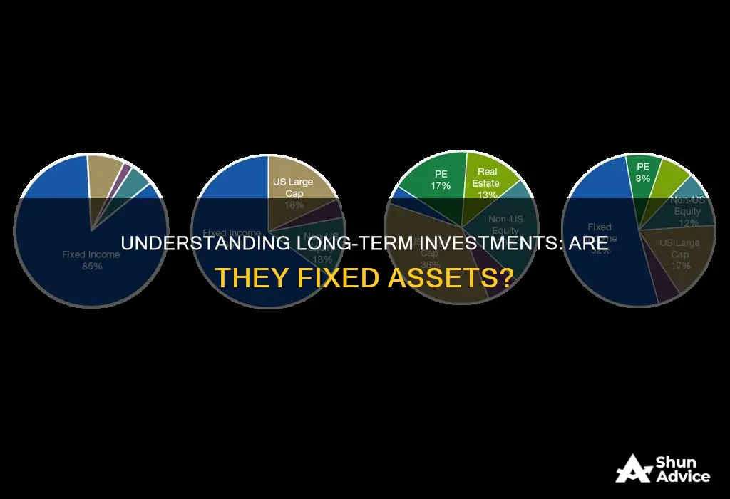 are long term investments a fixed asset