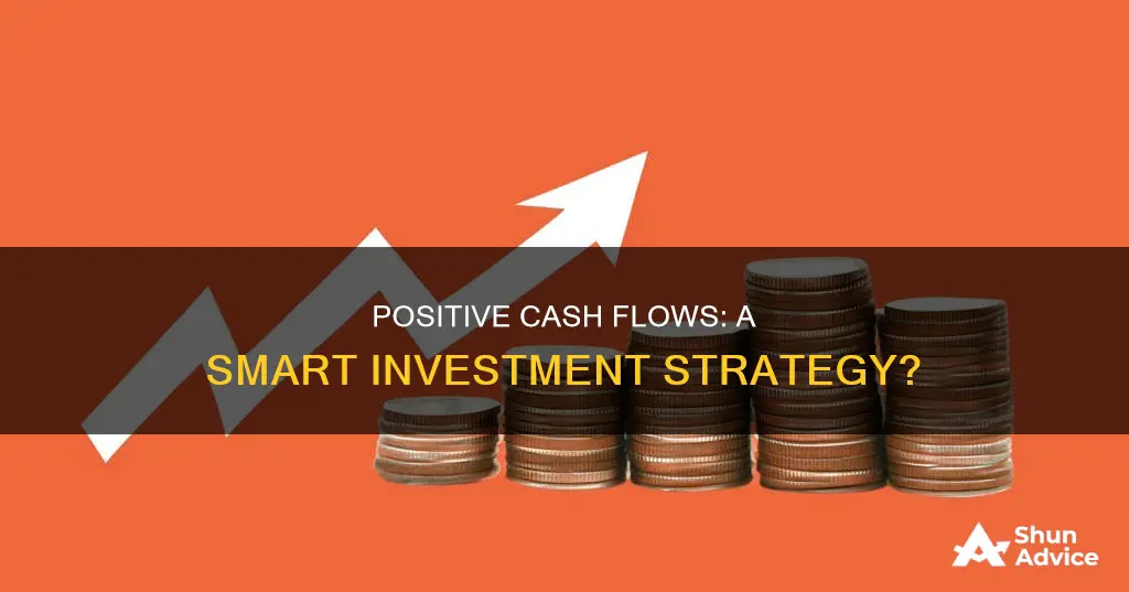 are positive investing cash flows favorable