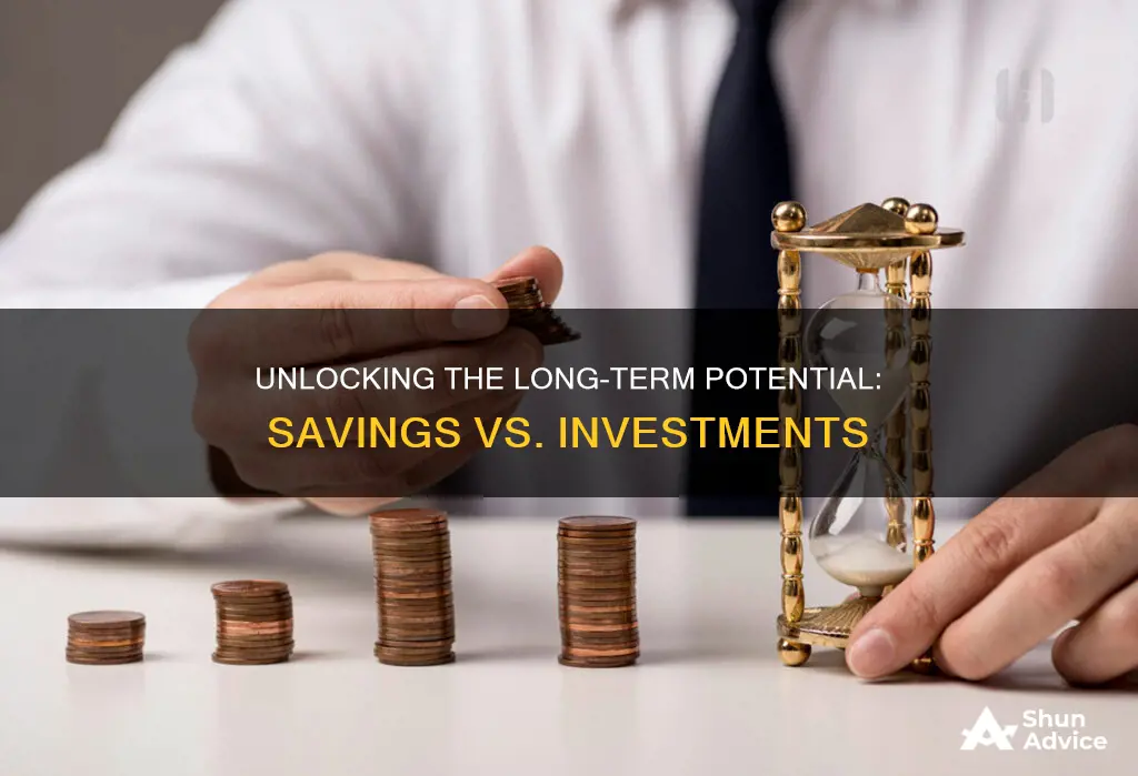 are savings long term investments