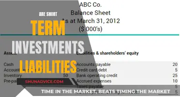 Navigating Short-Term Investments: Understanding Their Liability Status