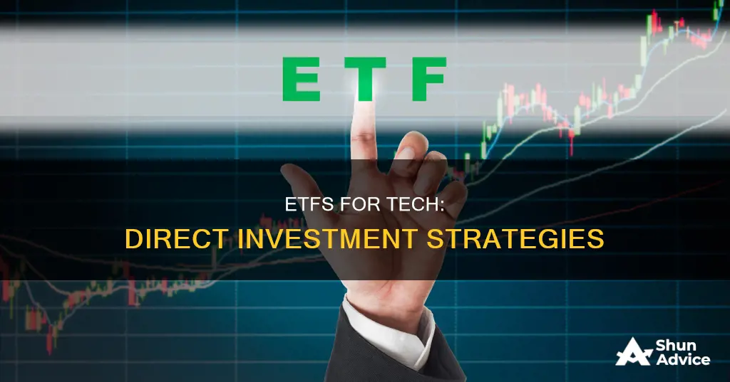 are there any tech etfs with direct investment plans