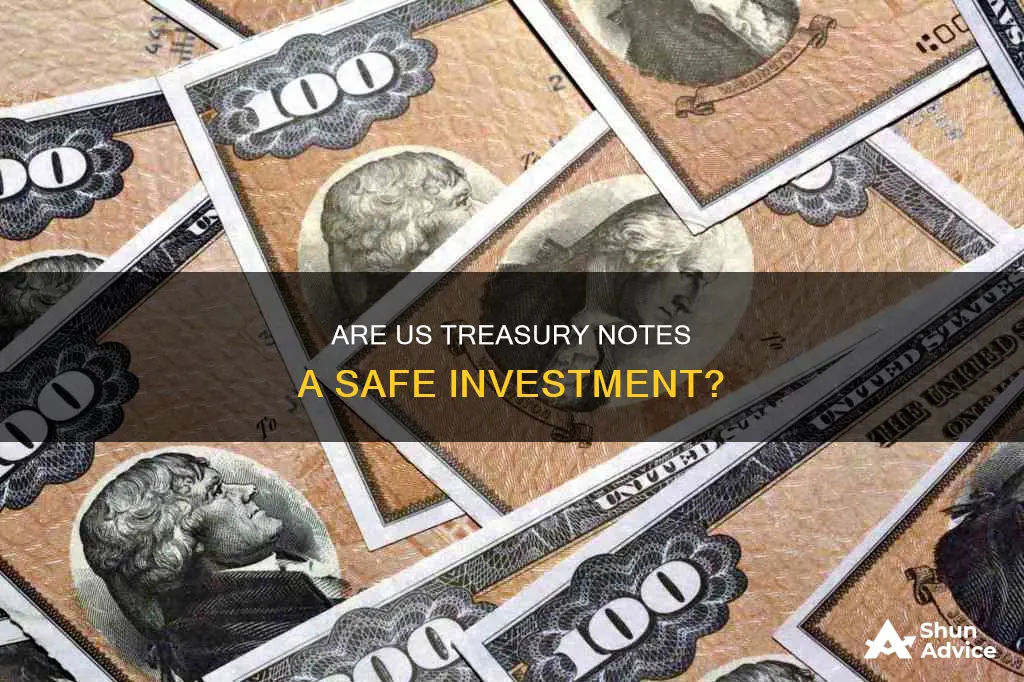 are us treasury note a safe investment