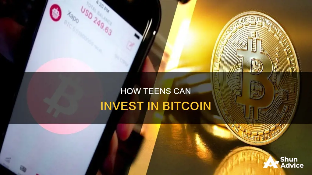 can a 13 year old invest in bitcoin