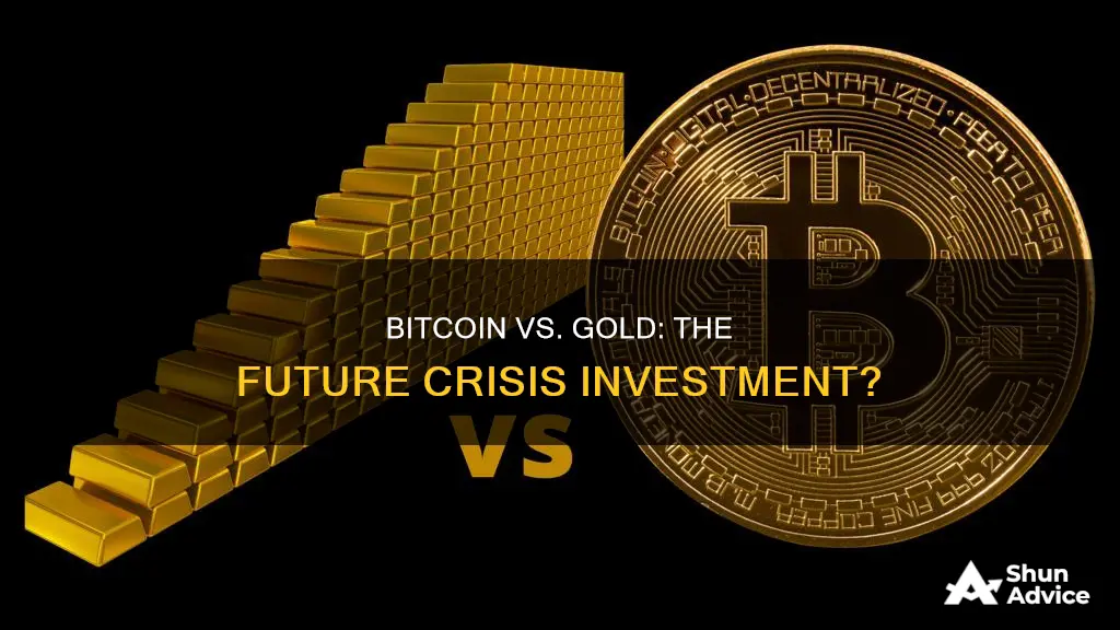 can bitcoin replace gold as the crisis investment