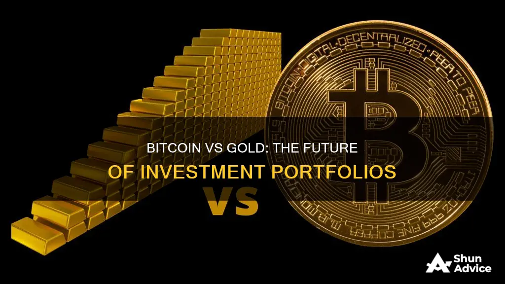 can bitcoin replace gold in an investment portfolio