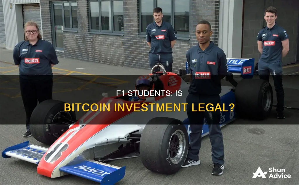 can f1 student invest in bitcoin