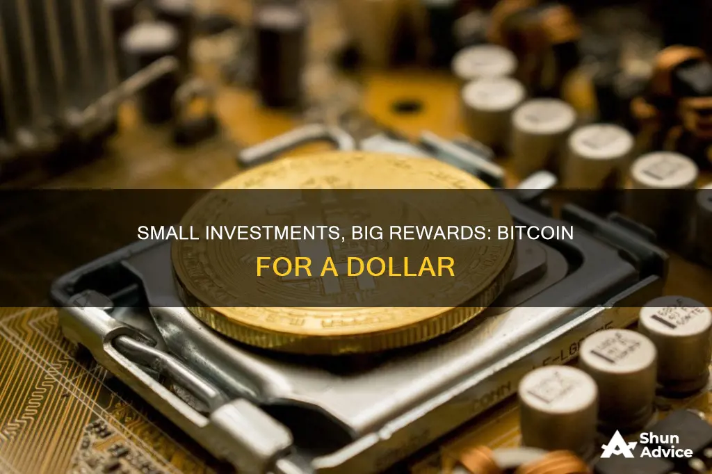 can I invest in bitcoin with $1