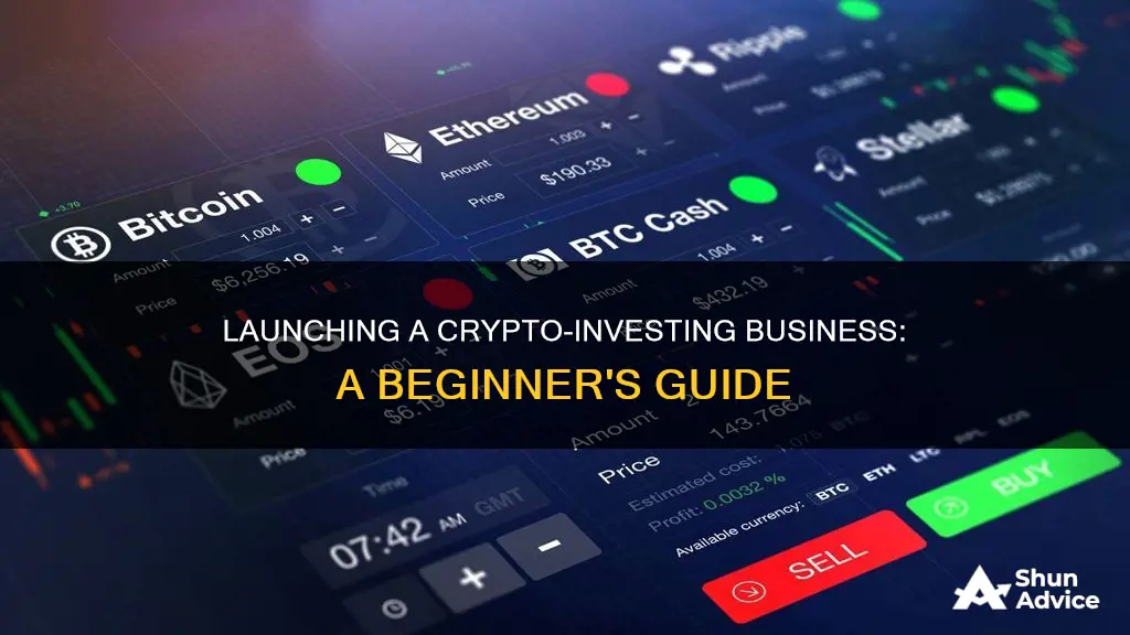 can I start a business that invests in cryptocurrency