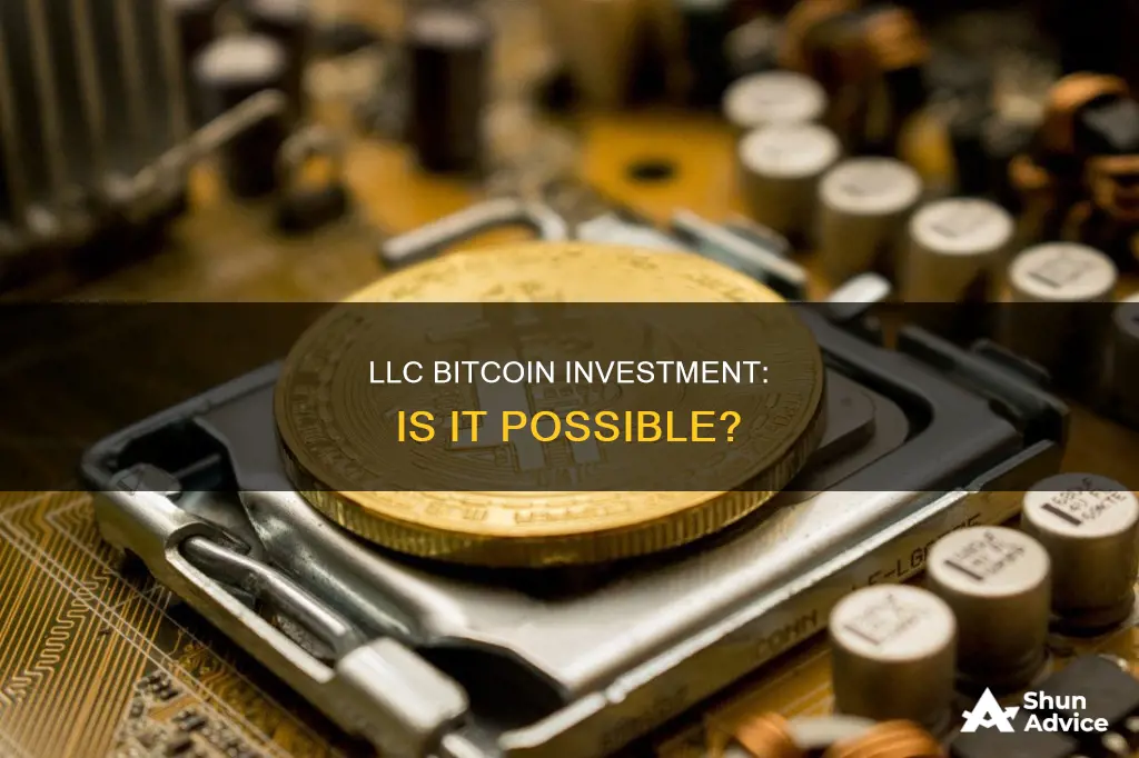 can my llc invest in bitcoin