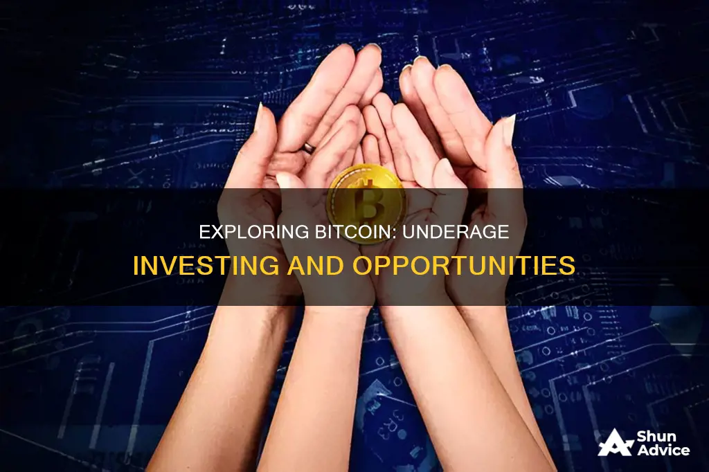 can you invest in bitcoin under 18