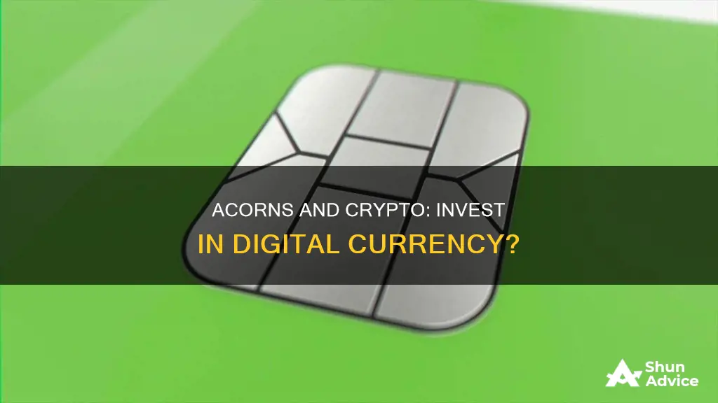 can you invest in cryptocurrency on acorns