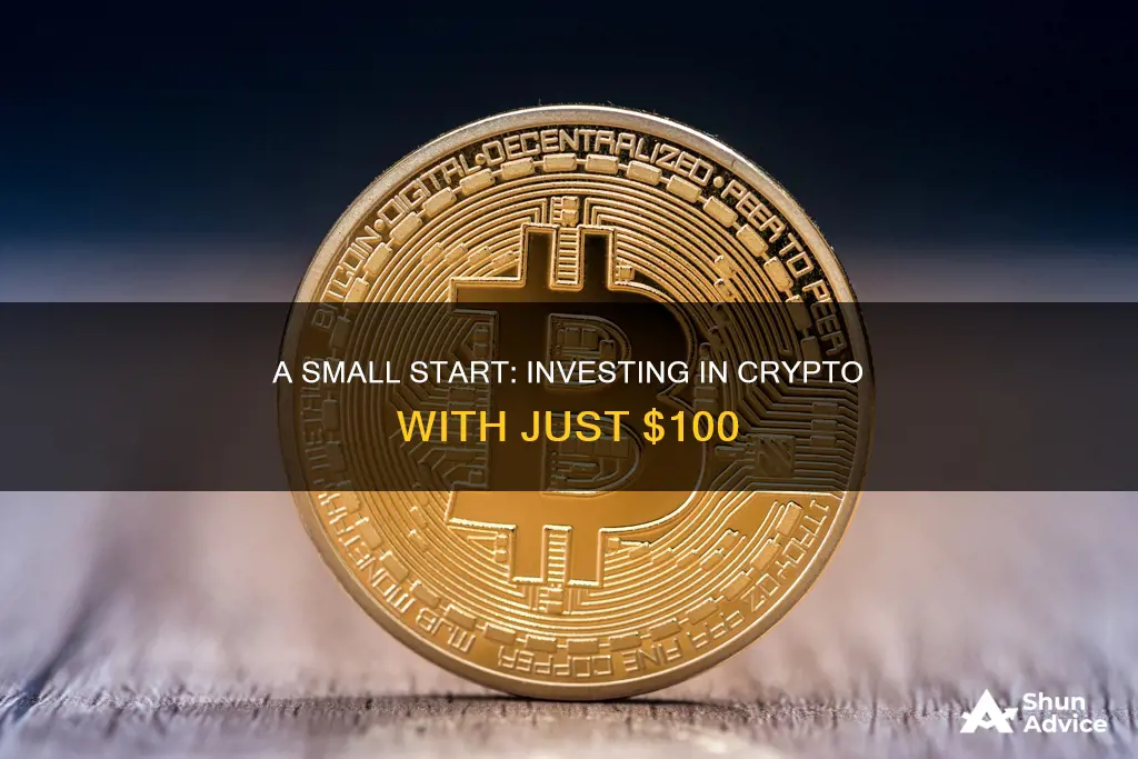 can you invest in cryptocurrency with only 100