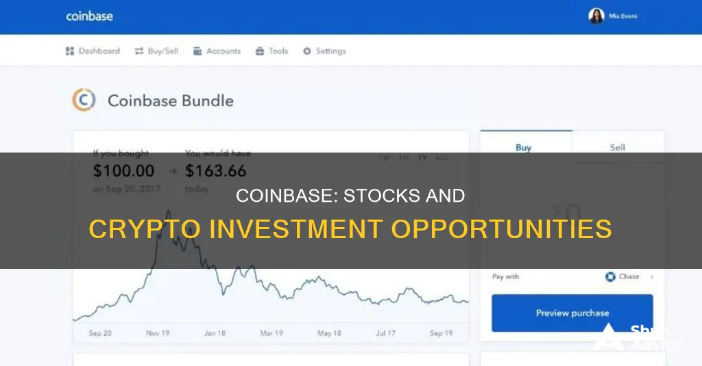 can you invest in stocks on coinbase