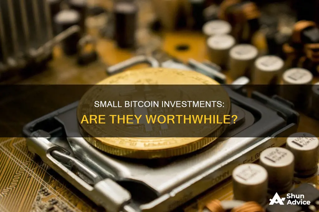 can you invest small amounts in bitcoin