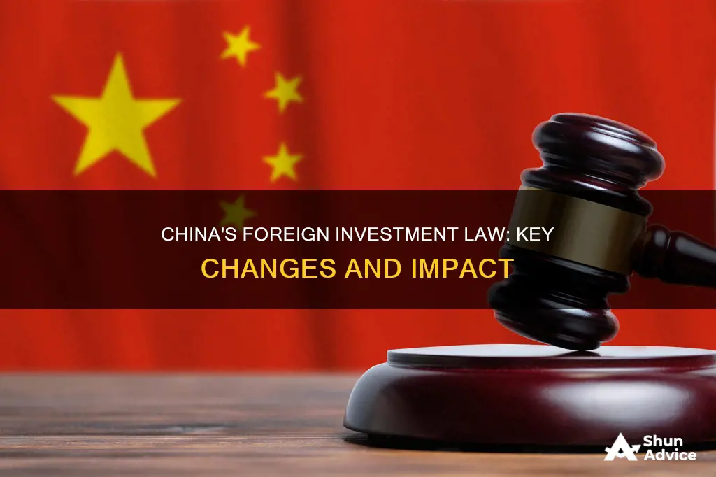 did china foreign investment law changes