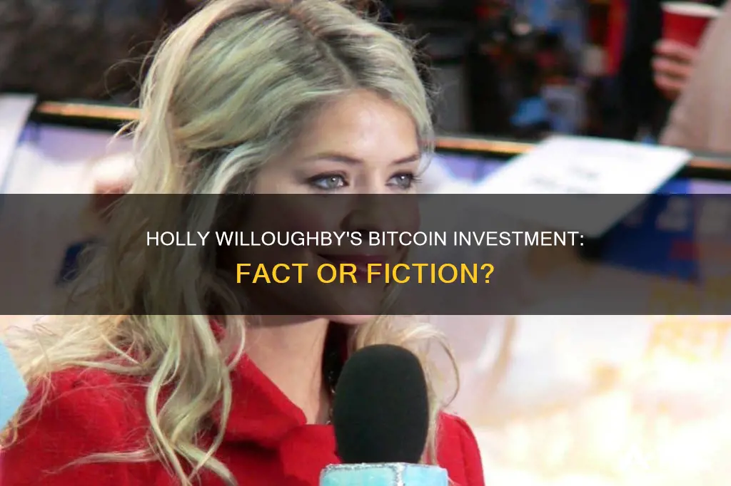 did holly willoughby really invest in bitcoin