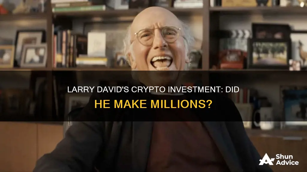 did larry david invest in crypto