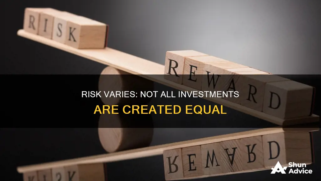 do all investments carry the same amount of risk