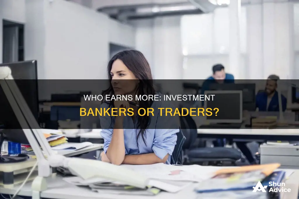 do investment bankers make more than traders