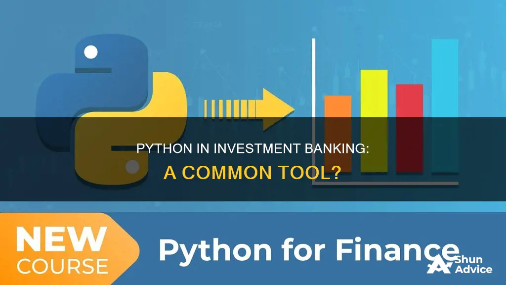 do investment bankers use python