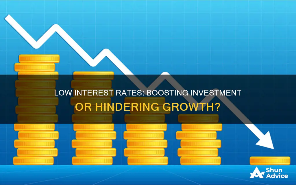 do low interest rate increase or decrease investment