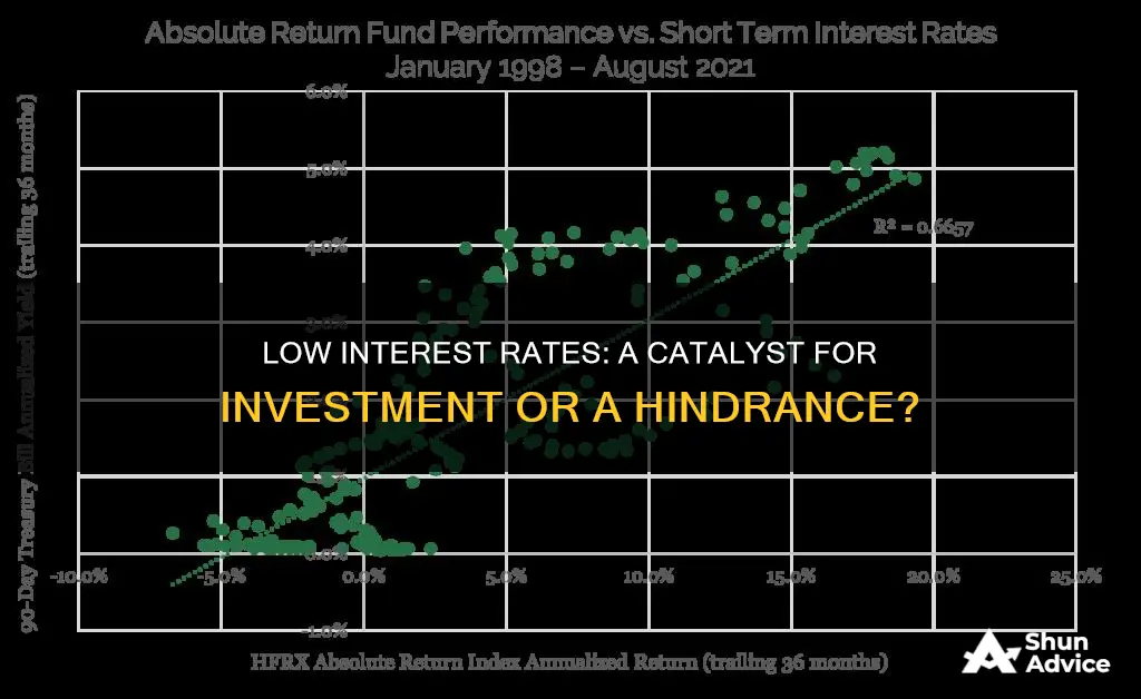 do low interest rates encourage investment