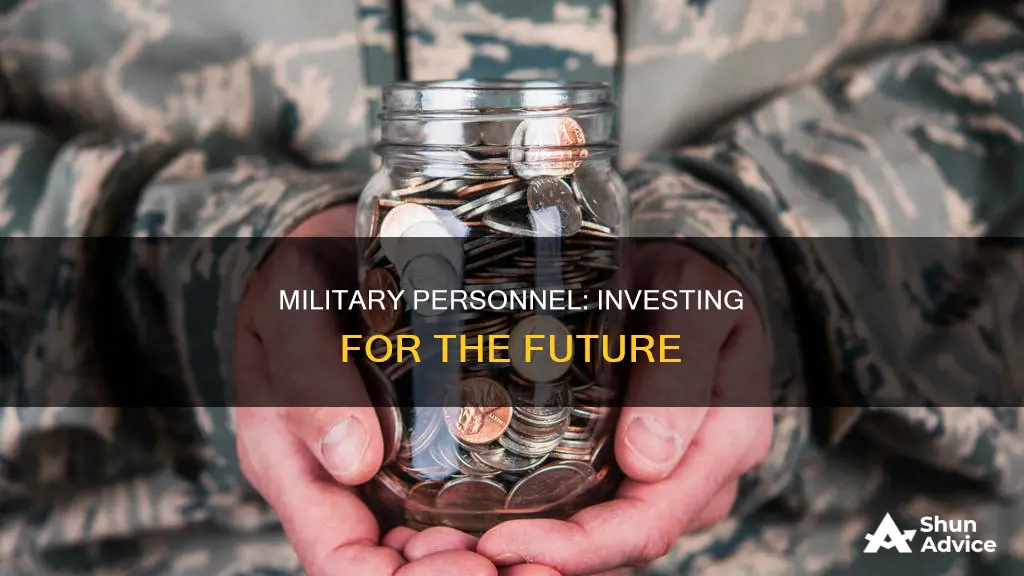 do military people invest