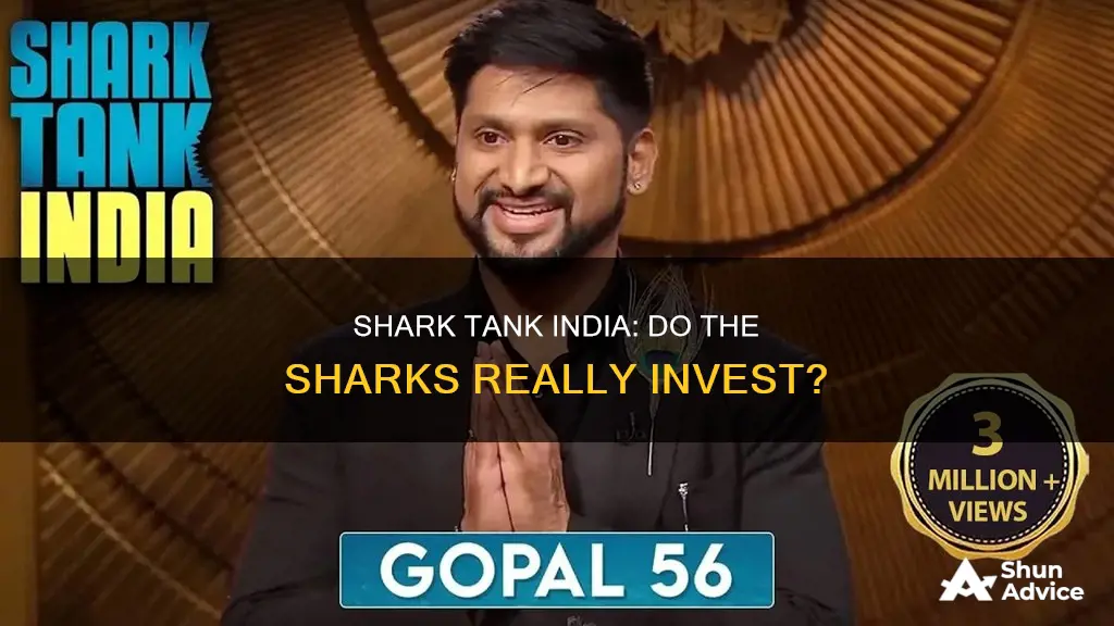 do shark tank india investors really invest