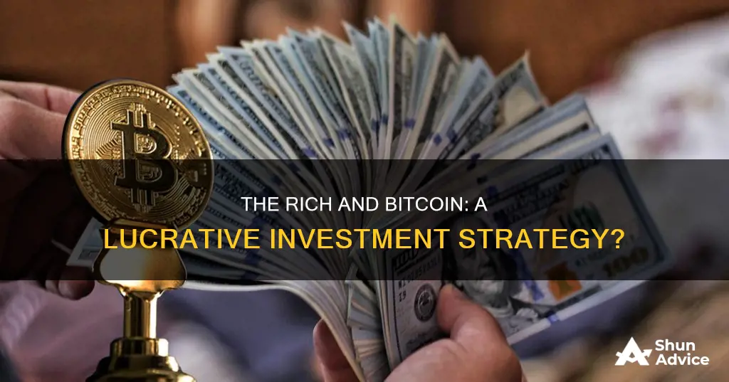 do the rich invest in bitcoin