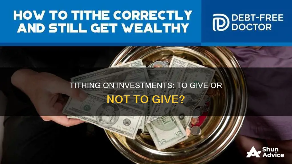 do you pay tithing on investments