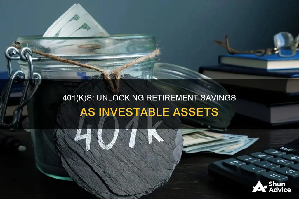 does 401k count as investable assets