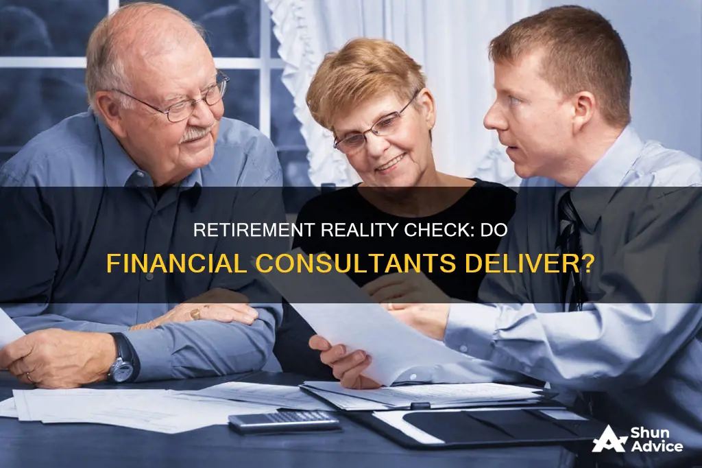 does a financial consultant really help with retirement investment