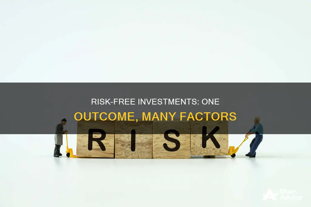 does a risk free investment have only one possible outcome