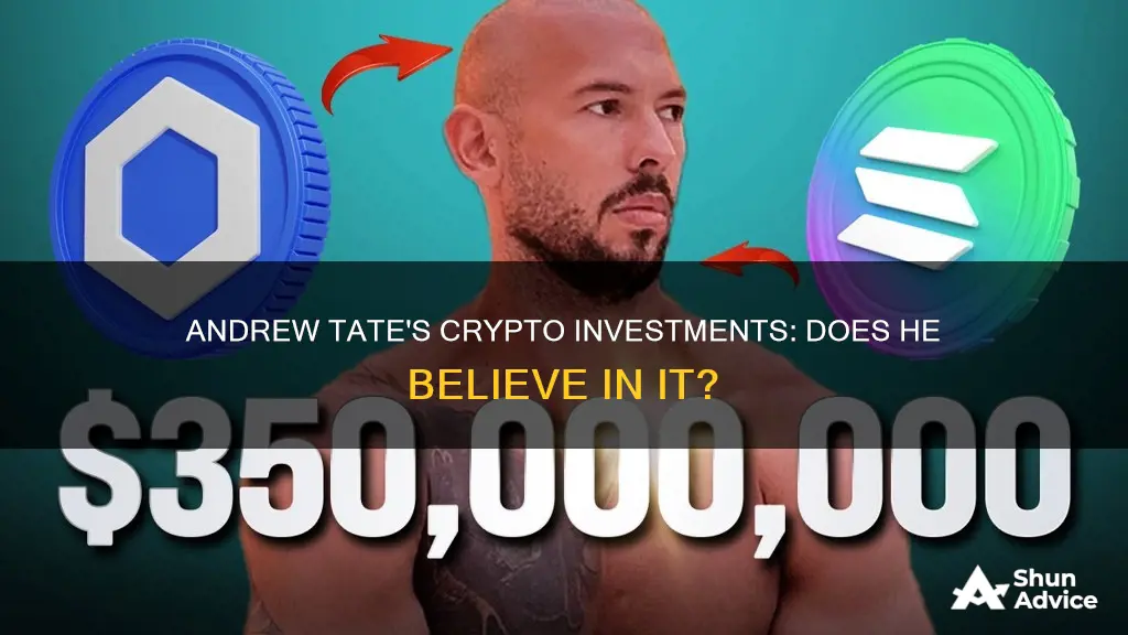 does andrew tate invest in crypto