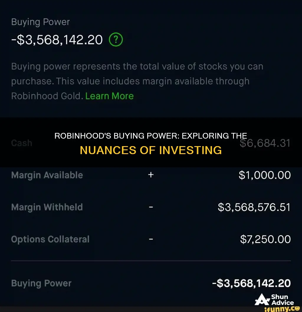 does buying power count as investing on robinhood