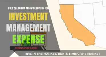 California's Deduction Policy for Investment Management Expenses