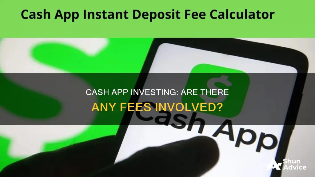 does cash app charge a fee to invest