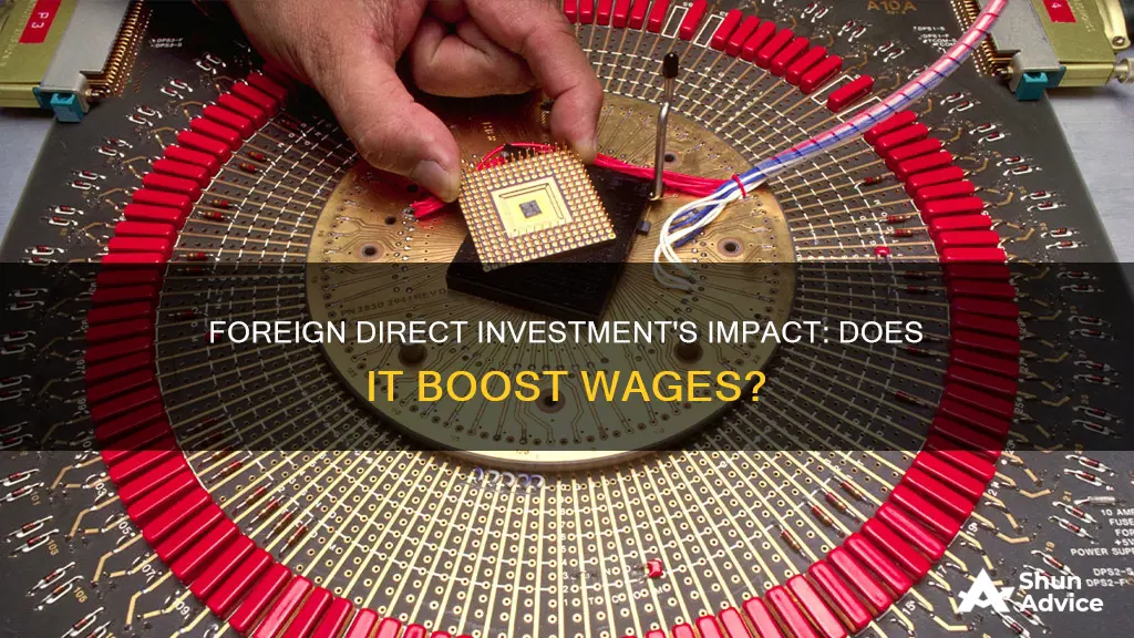 does foreign direct investment increase wages