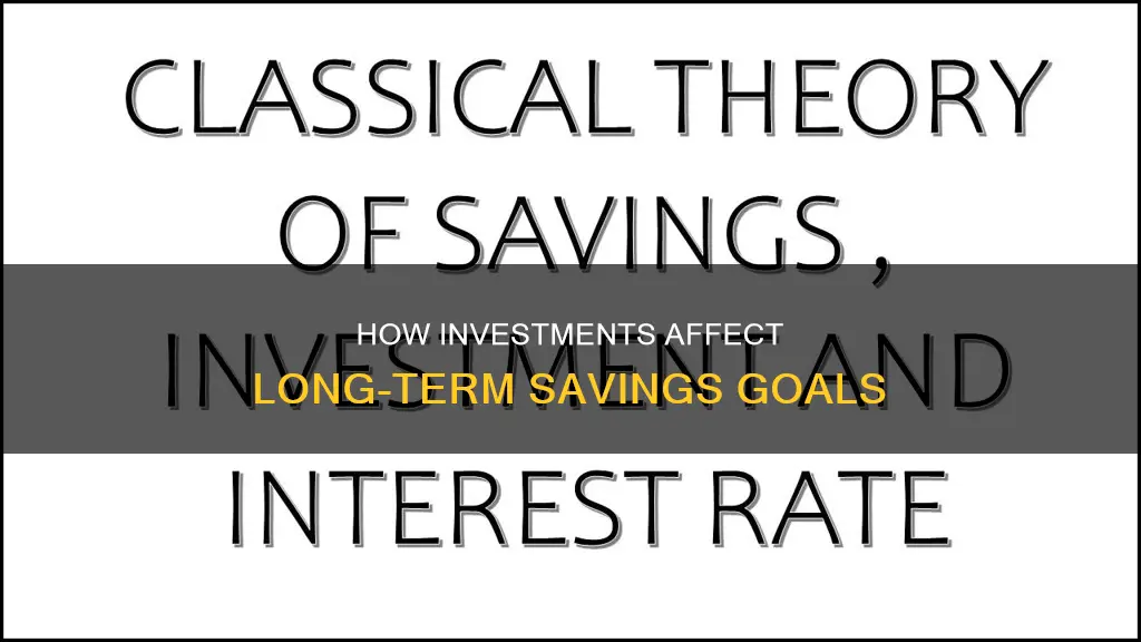 does increased investment change savings longterm classical