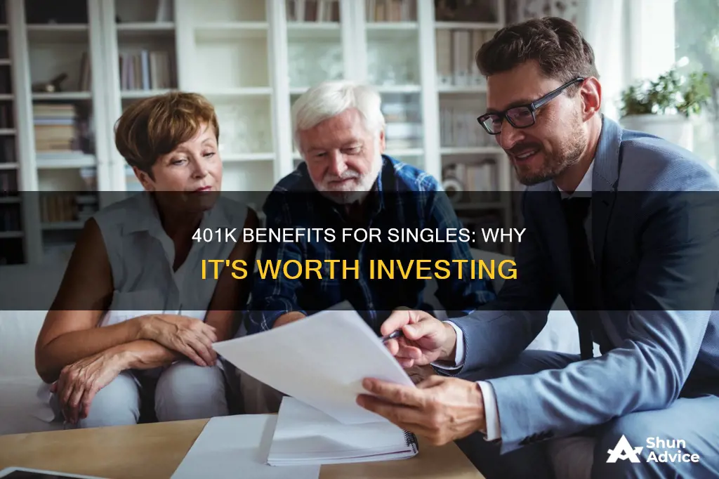 does investing in 401k help you if you are single