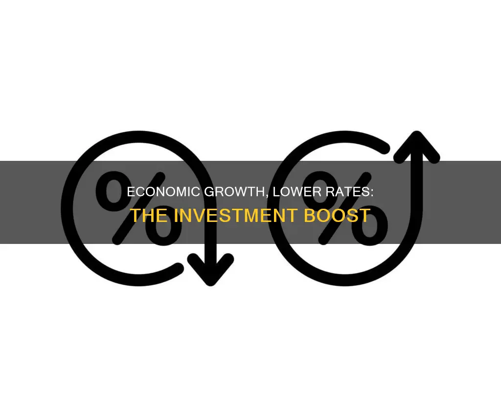 does investment increase when gdp increases and interest decreases