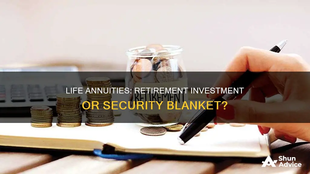 does life annuity count as retirement investment