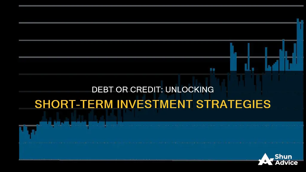 does short term investment increase with debit or credit